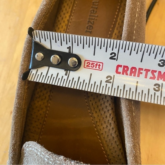 Naturalizer Women Casper Loafer size 7.5 brown Taupe Suede Slip on Comfort - Picture 12 of 12